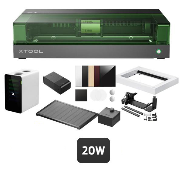 Bundle: xTool S1 20W - All-In-One-Kit Bundle: xTool S1 20W - All-In-One-Kit