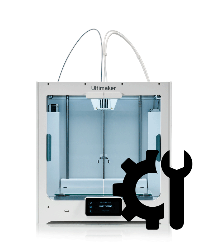 1 P3DW UltiMaker Reparaturen UM S3/S5