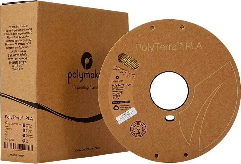 Polymaker PolyTerra PLA Army Colors Polymaker PolyTerra PLA Army Colors