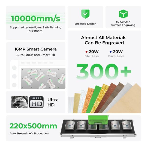 xTool F1 Ultra - 20W - Standalone xTool F1 Ultra - 20W - Standalone